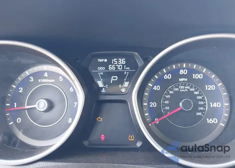 2013 Hyundai Elantra Gs z USA, uszkodzony, nr VIN KMHDH6AEXDU013307